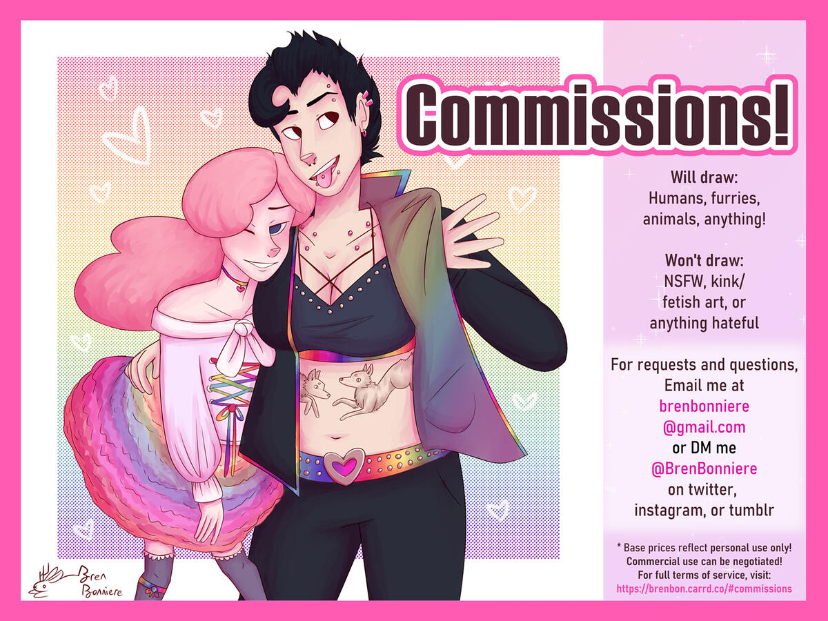 Commission Sheet Cover Page Commission Sheet Cover Page