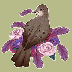 Flower Nest Dove Flower Nest Dove